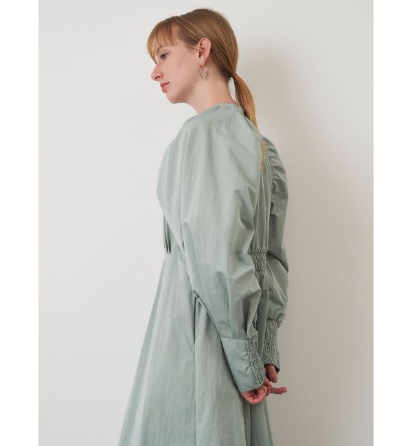 ELENDEEK「CENTER ZIP FLARE OP」|ワンピース|