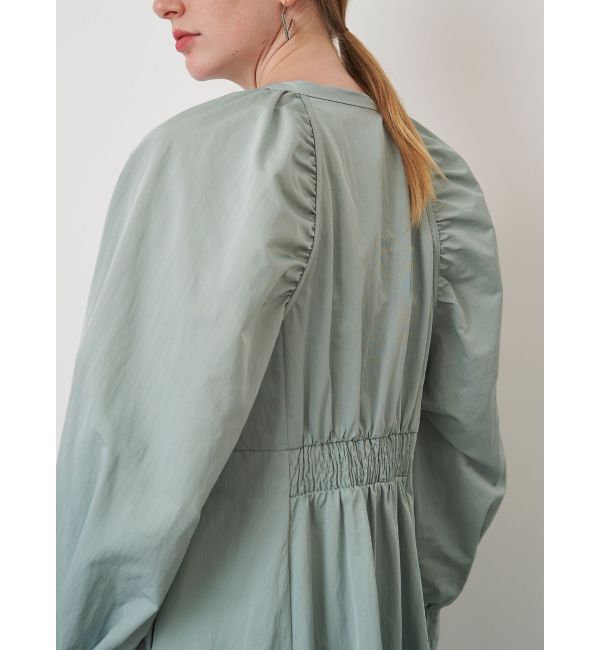 ELENDEEK「CENTER ZIP FLARE OP」|ワンピース|