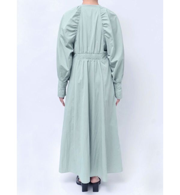 ELENDEEK「CENTER ZIP FLARE OP」|ワンピース|