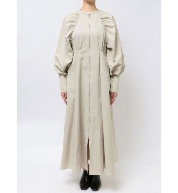 ELENDEEK「CENTER ZIP FLARE OP」|ワンピース|