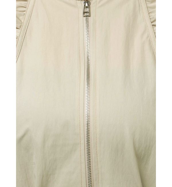 ELENDEEK「CENTER ZIP FLARE OP」|ワンピース|