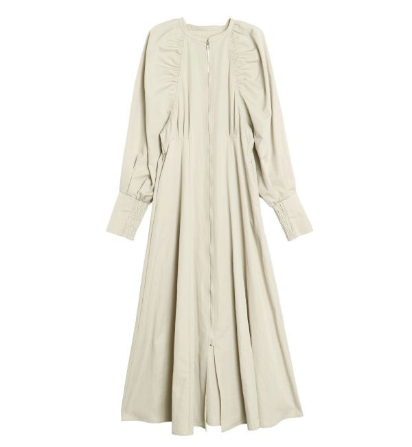 ELENDEEK「CENTER ZIP FLARE OP」|ワンピース|