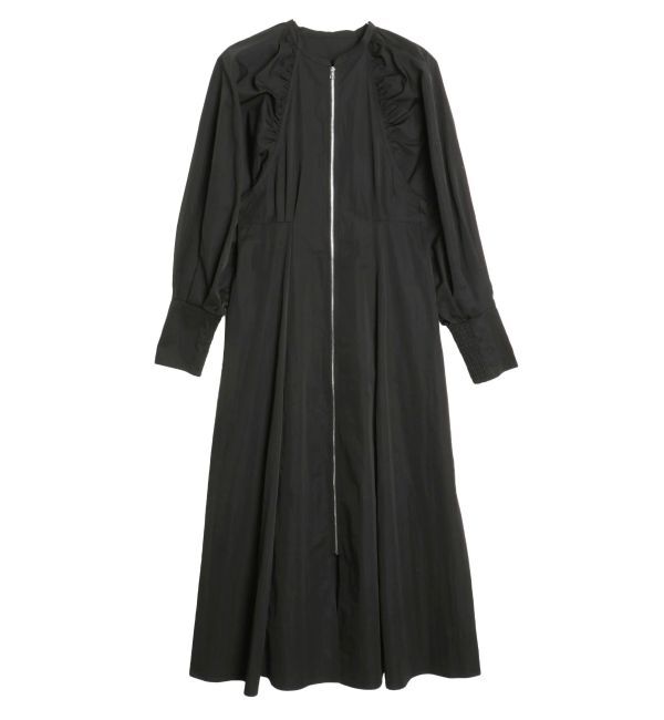 ELENDEEK「CENTER ZIP FLARE OP」|ワンピース|