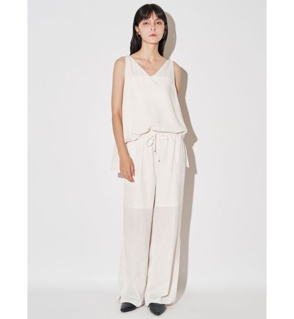 ELENDEEK「SATIN FLARED CAMI」|キャミソール|