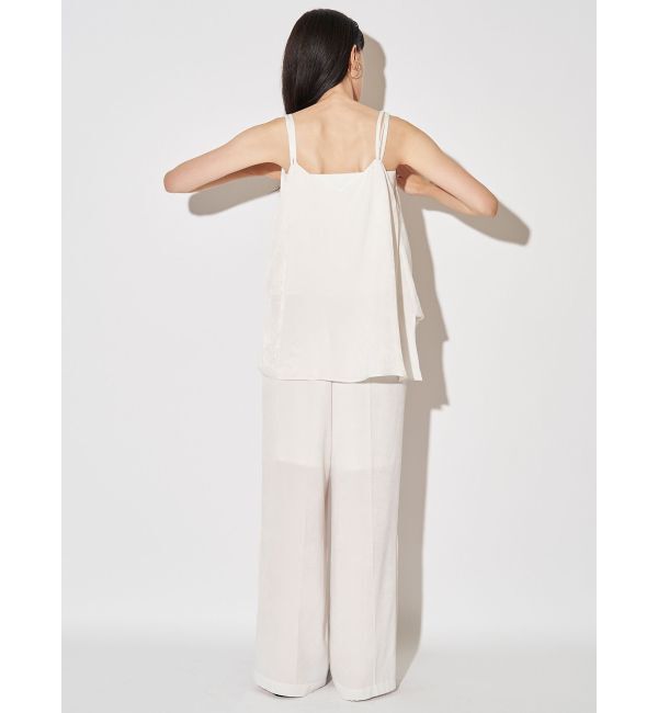 ELENDEEK「SATIN FLARED CAMI」|キャミソール|