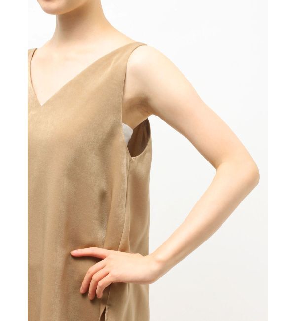 ELENDEEK「SATIN FLARED CAMI」|キャミソール|