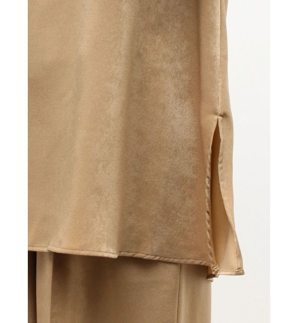 ELENDEEK「SATIN FLARED CAMI」|キャミソール|