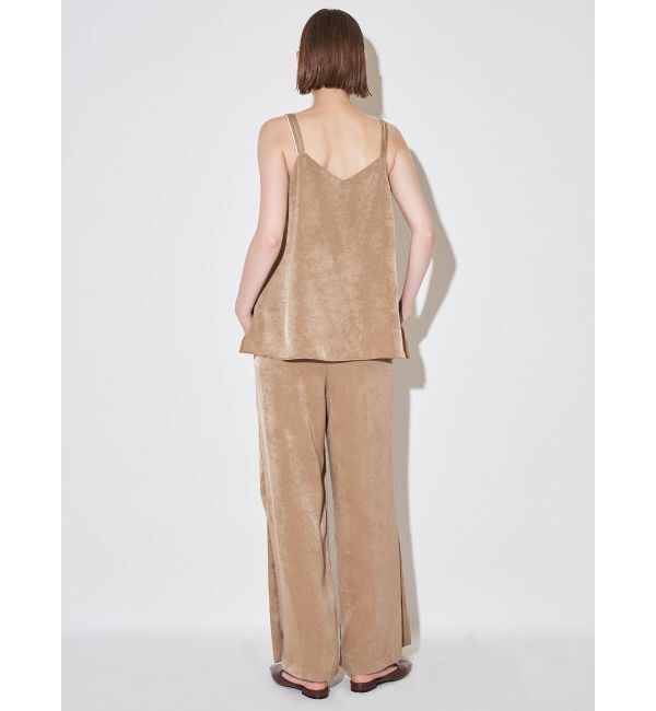 ELENDEEK「SATIN FLARED CAMI」|キャミソール|