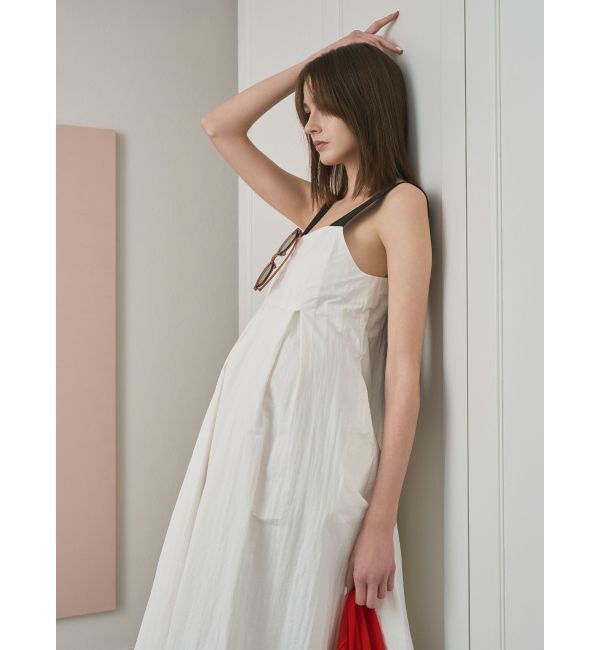 ELENDEEK「BICOLOR STRAP OP」|ワンピース|