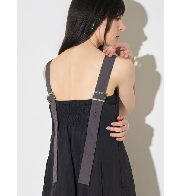 ELENDEEK「BICOLOR STRAP OP」|ワンピース|