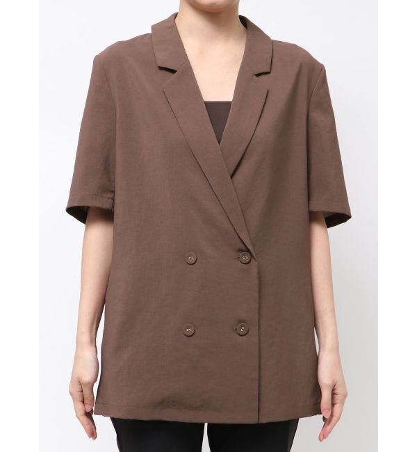 ELENDEEK「HALF SLEEVE TECH JK」|テーラードジャケット|