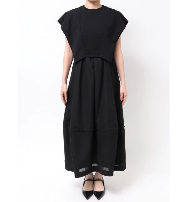 ELENDEEK「KNIT LAYERED OP」|ワンピース|