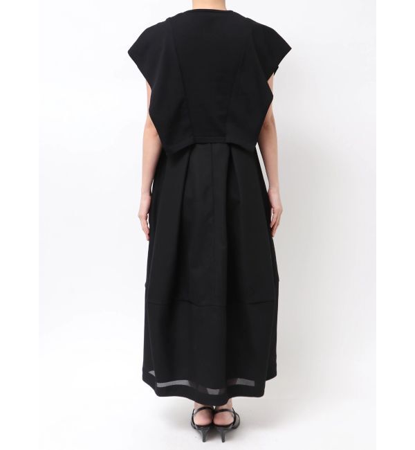 ELENDEEK「KNIT LAYERED OP」|ワンピース|