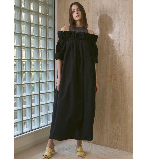 ELENDEEK「COCOON OFF-SHOULDER OP」|ワンピース|