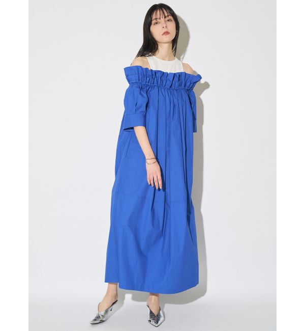 ELENDEEK「COCOON OFF-SHOULDER OP」|ワンピース|