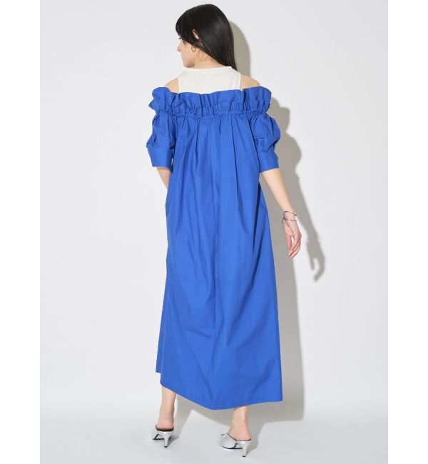 ELENDEEK「COCOON OFF-SHOULDER OP」|ワンピース|