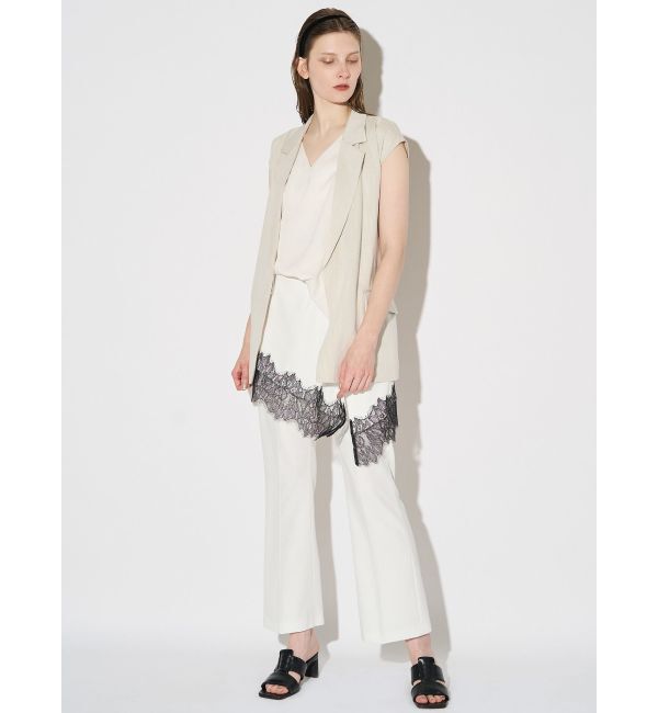 ELENDEEK「LACE TRIM SKLAYERED PT」|その他|