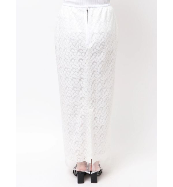 ELENDEEK「EMBROIDERY I-LINE SK」|スカート|