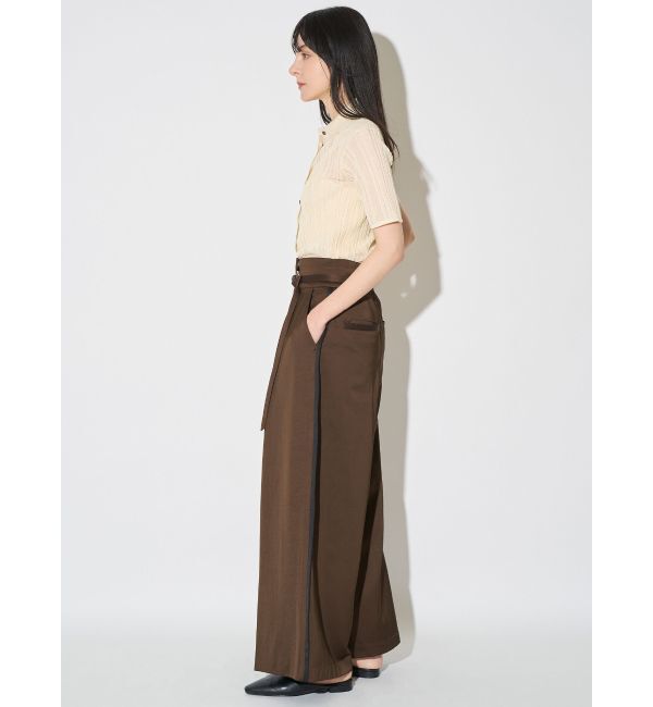 ELENDEEK「SHEER PLEATS KT TOP」|ニット・セーター|