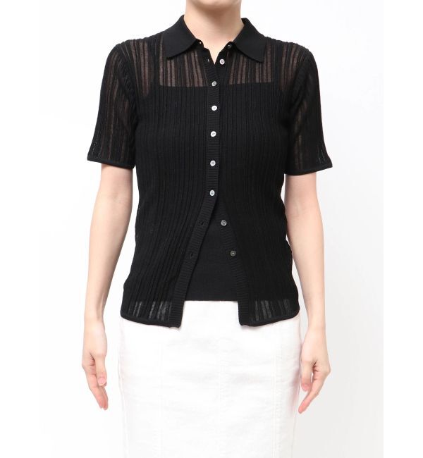 ELENDEEK「SHEER PLEATS KT TOP」|ニット・セーター|