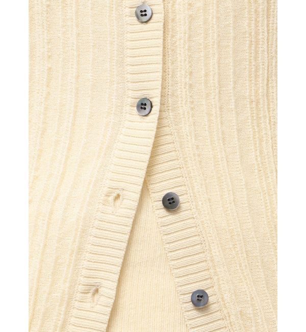 ELENDEEK「SHEER PLEATS KT TOP」|ニット・セーター|