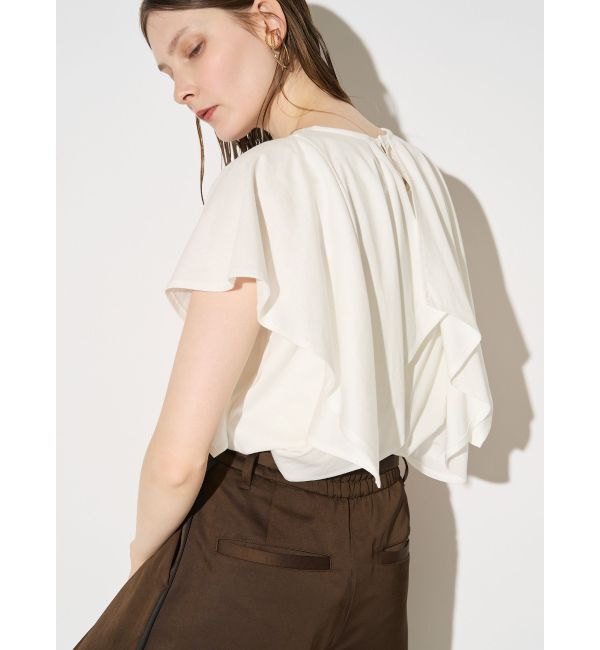 ELENDEEK「BACK DRAPE CS」|Tシャツ・カットソー|