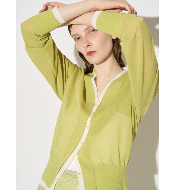 ELENDEEK「COLOR LAYERED SHEER CD」|ニット・セーター|