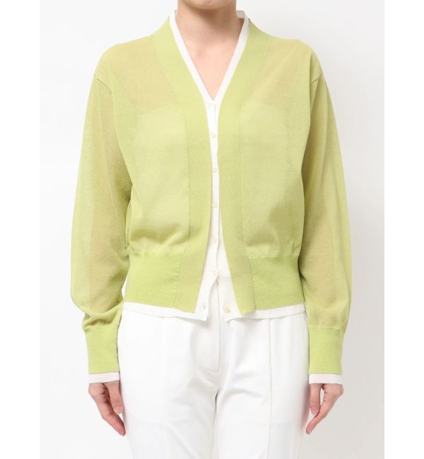 ELENDEEK「COLOR LAYERED SHEER CD」|ニット・セーター|