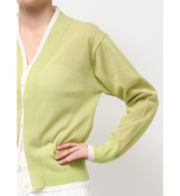 ELENDEEK「COLOR LAYERED SHEER CD」|ニット・セーター|