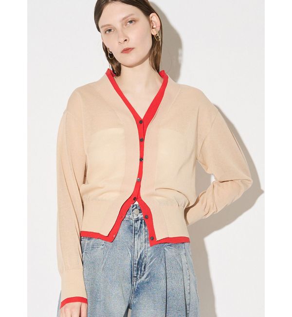 ELENDEEK「COLOR LAYERED SHEER CD」|ニット・セーター|