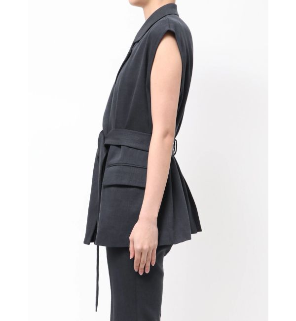 ELENDEEK「BELTED TAILORED GILET」|その他|