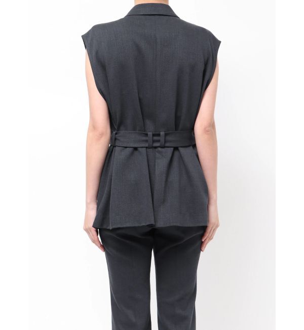 ELENDEEK「BELTED TAILORED GILET」|その他|
