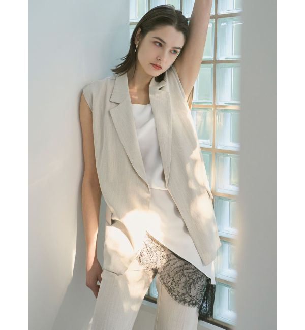 ELENDEEK「BELTED TAILORED GILET」|その他|