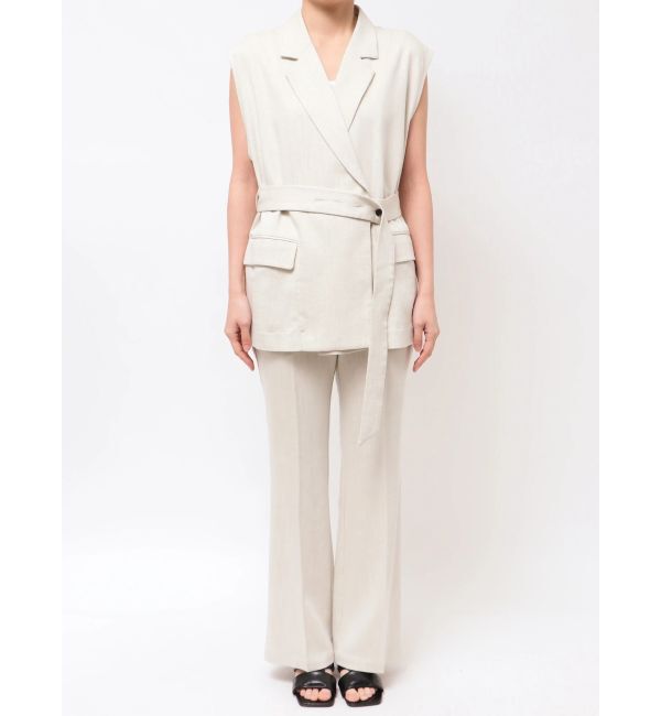 ELENDEEK「BELTED TAILORED GILET」|その他|