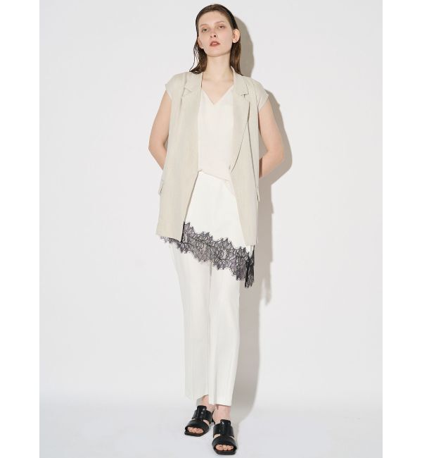 ELENDEEK「BELTED TAILORED GILET」|その他|