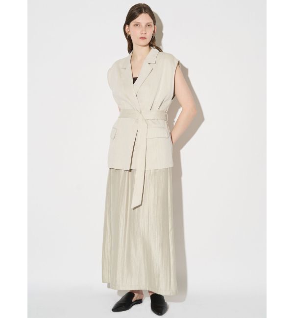 ELENDEEK「BELTED TAILORED GILET」|その他|