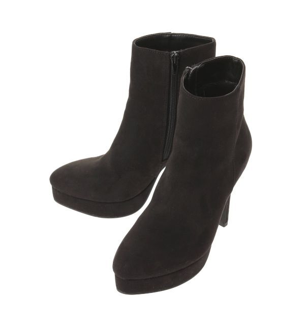 RESEXXY「フェイクスウェードショートブーツ」|ショートブーツ|