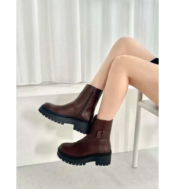 RESEXXY「バックベルトショートブーツ」|ショートブーツ|