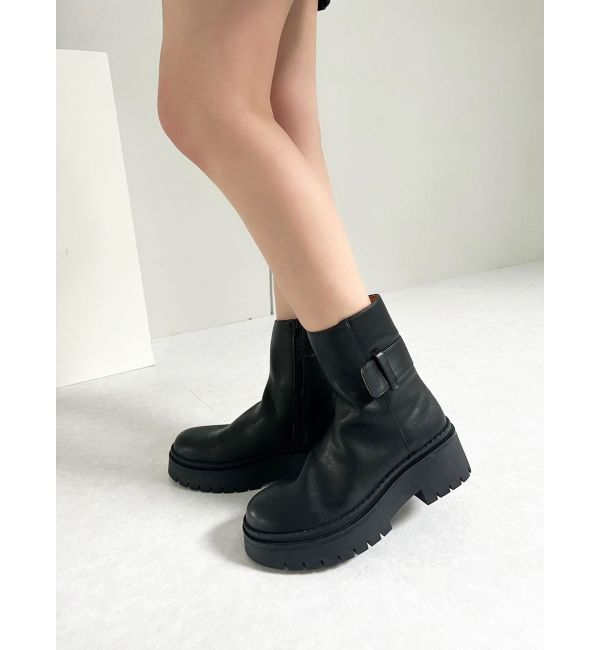 RESEXXY「バックベルトショートブーツ」|ショートブーツ|