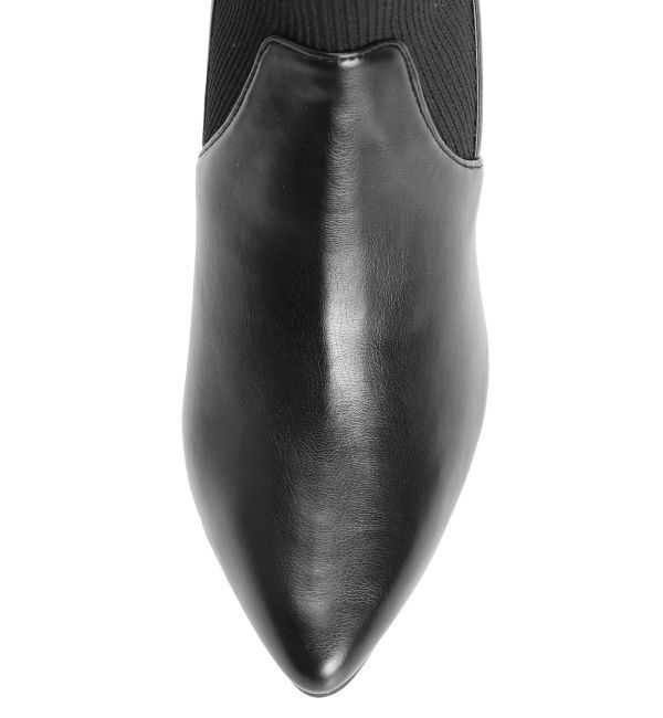 RESEXXY「ポインテッドトゥソックスブーツ」|ショートブーツ|