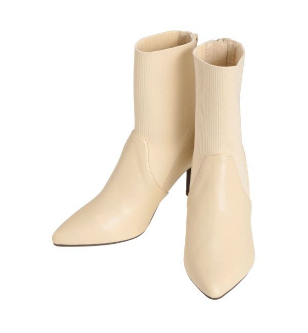 RESEXXY「ポインテッドトゥソックスブーツ」|ショートブーツ|