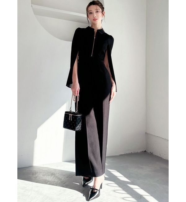 RESEXXY「シアースリーブコンビネゾン」|オールインワン|