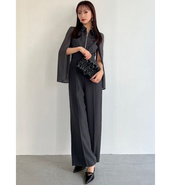 RESEXXY「シアースリーブコンビネゾン」|オールインワン|