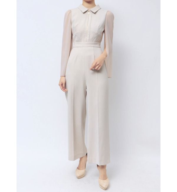 RESEXXY「シアースリーブコンビネゾン」|オールインワン|