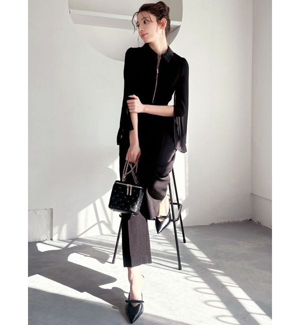 RESEXXY「シアースリーブコンビネゾン」|オールインワン|