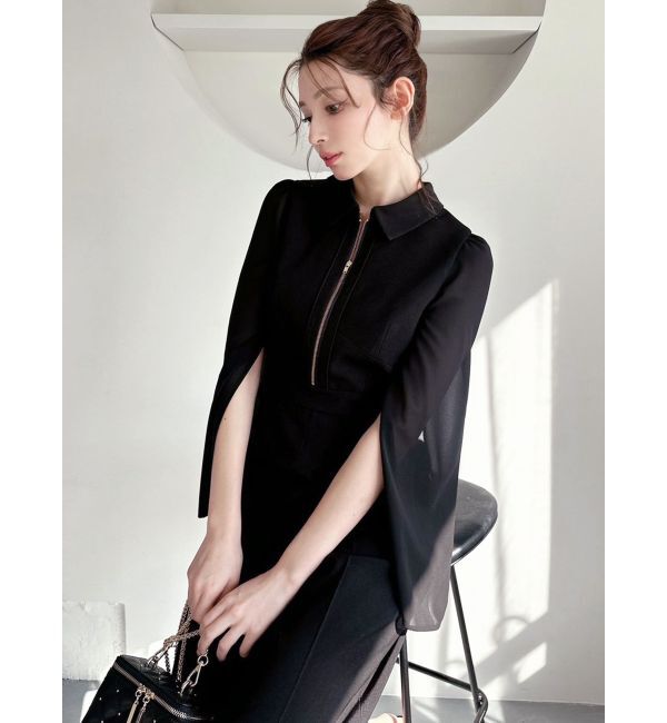 RESEXXY「シアースリーブコンビネゾン」|オールインワン|