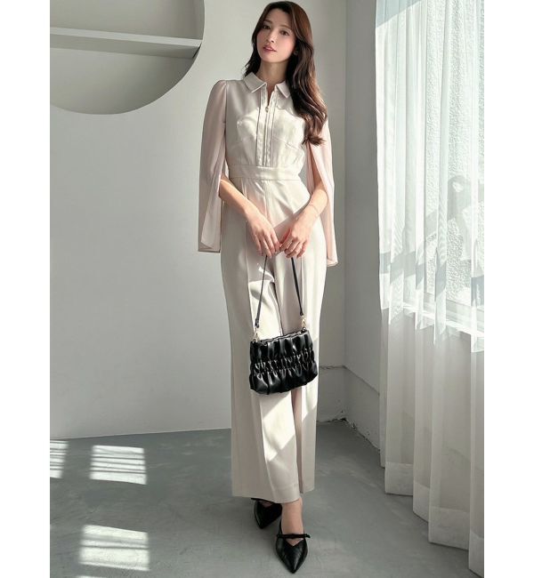 RESEXXY「シアースリーブコンビネゾン」|オールインワン|