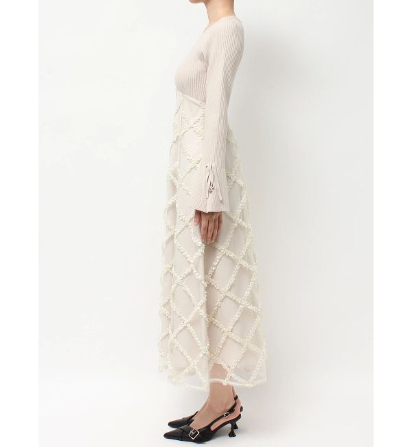 RESEXXY「ドッキングニットフレアワンピース」|ワンピース|