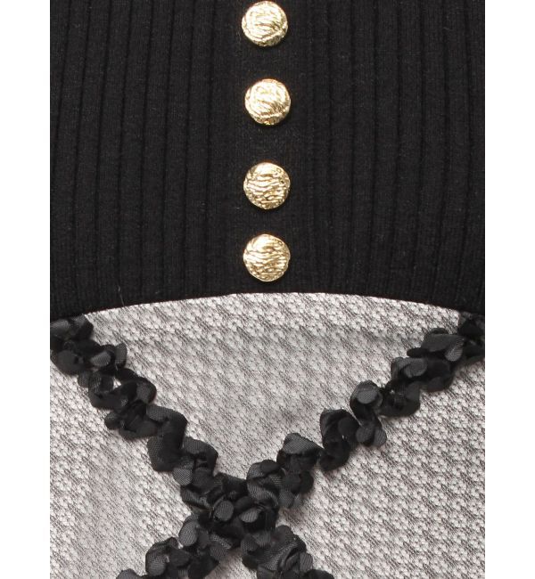 RESEXXY「ドッキングニットフレアワンピース」|ワンピース|