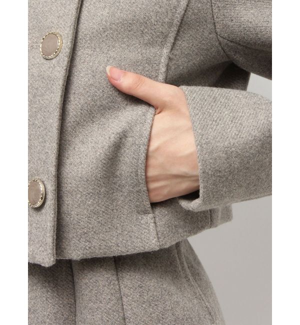 RESEXXY「ダブルブレストショートコート【セットアップ着用可能】」|その他|